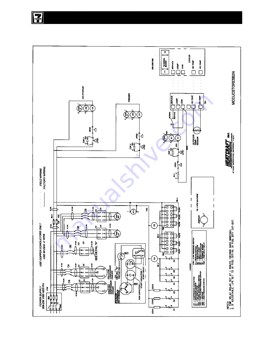 Heatcraft Refrigeration Products H-IM-711C5 Installation & Operating Instructions Manual Download Page 41