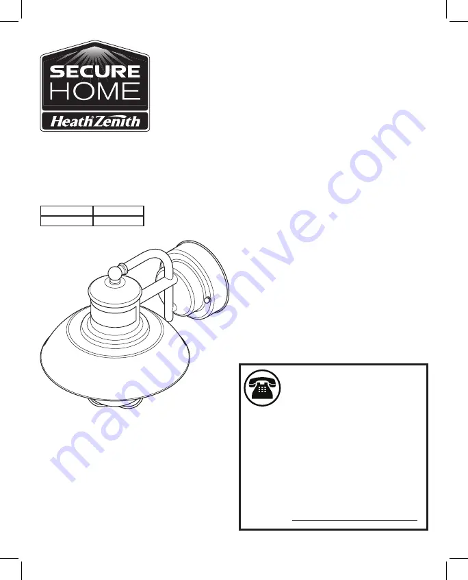 Heath Zenith 616283 Installation And Operating Instructions Manual Download Page 19