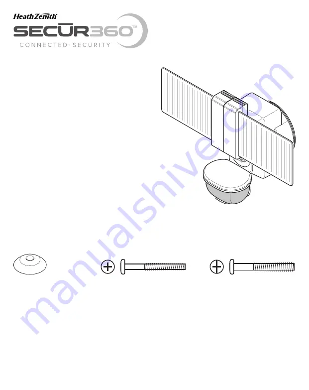 Heath Zenith SECUR360 9309 Manual Download Page 1