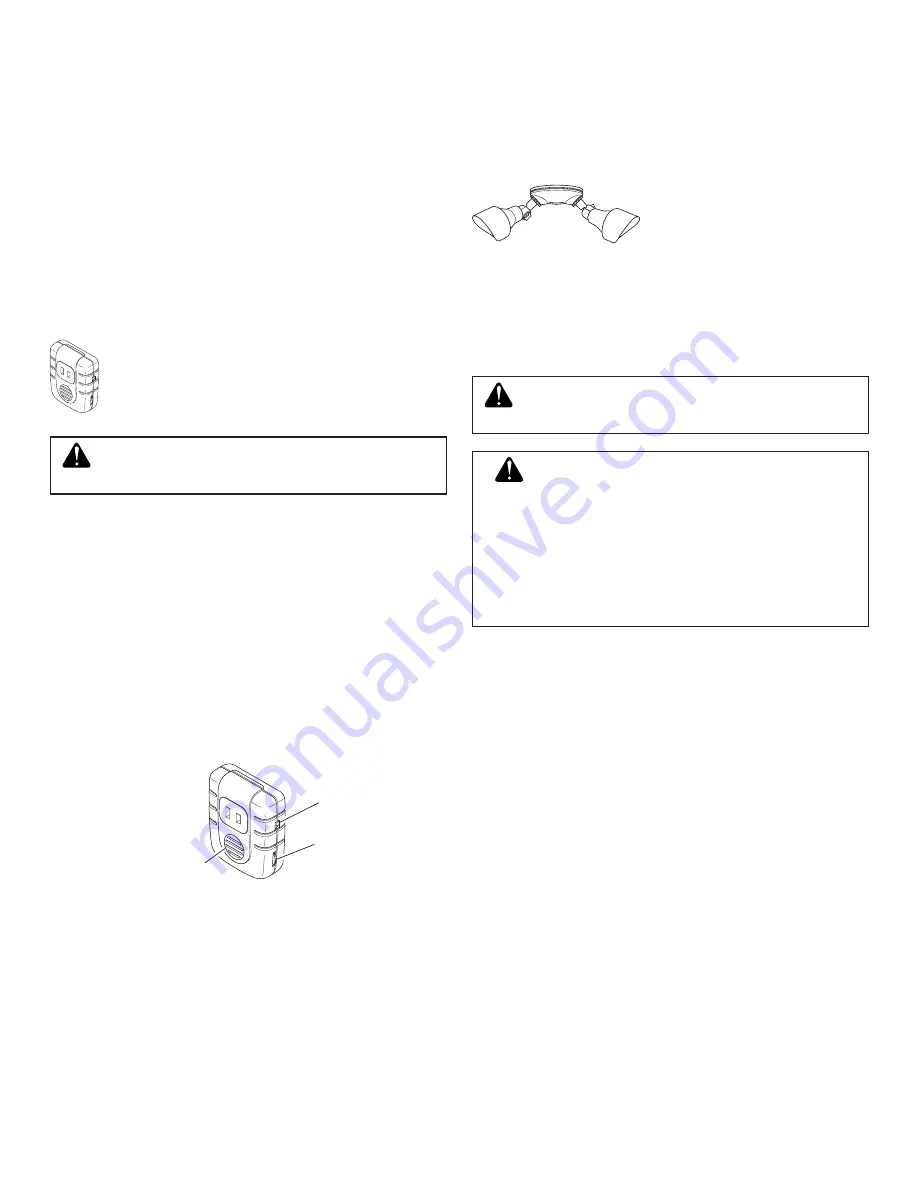 Heath Zenith Secure Home 180 Motion Sensor Reference Manual Download Page 16