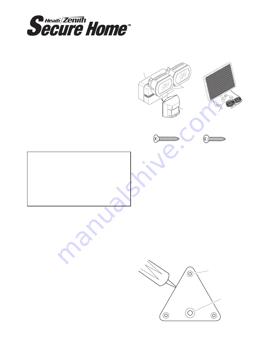 Heath Zenith Secure Home 7103 Скачать руководство пользователя страница 6