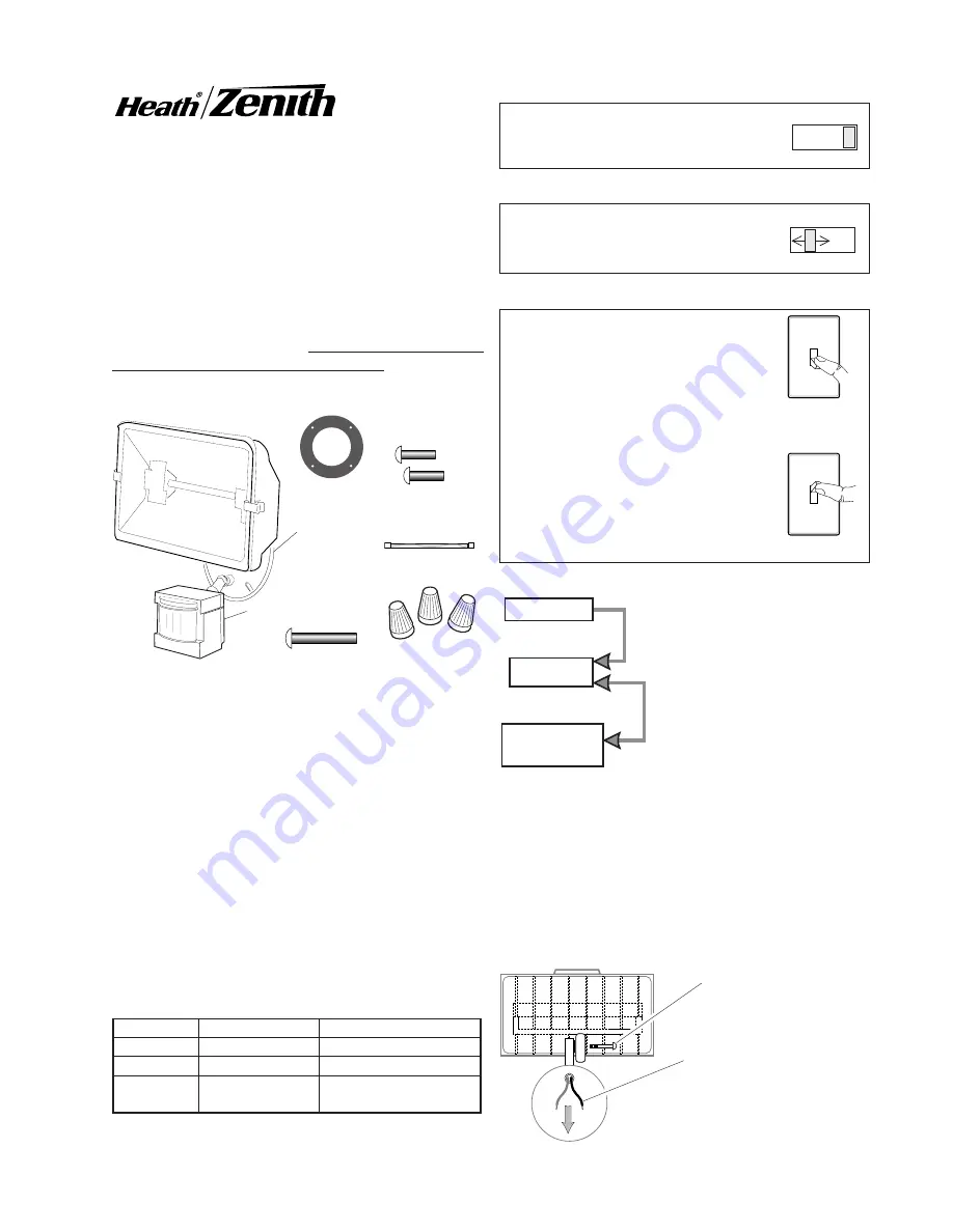 Heath Zenith SL-5309 Owner'S Manual Download Page 5