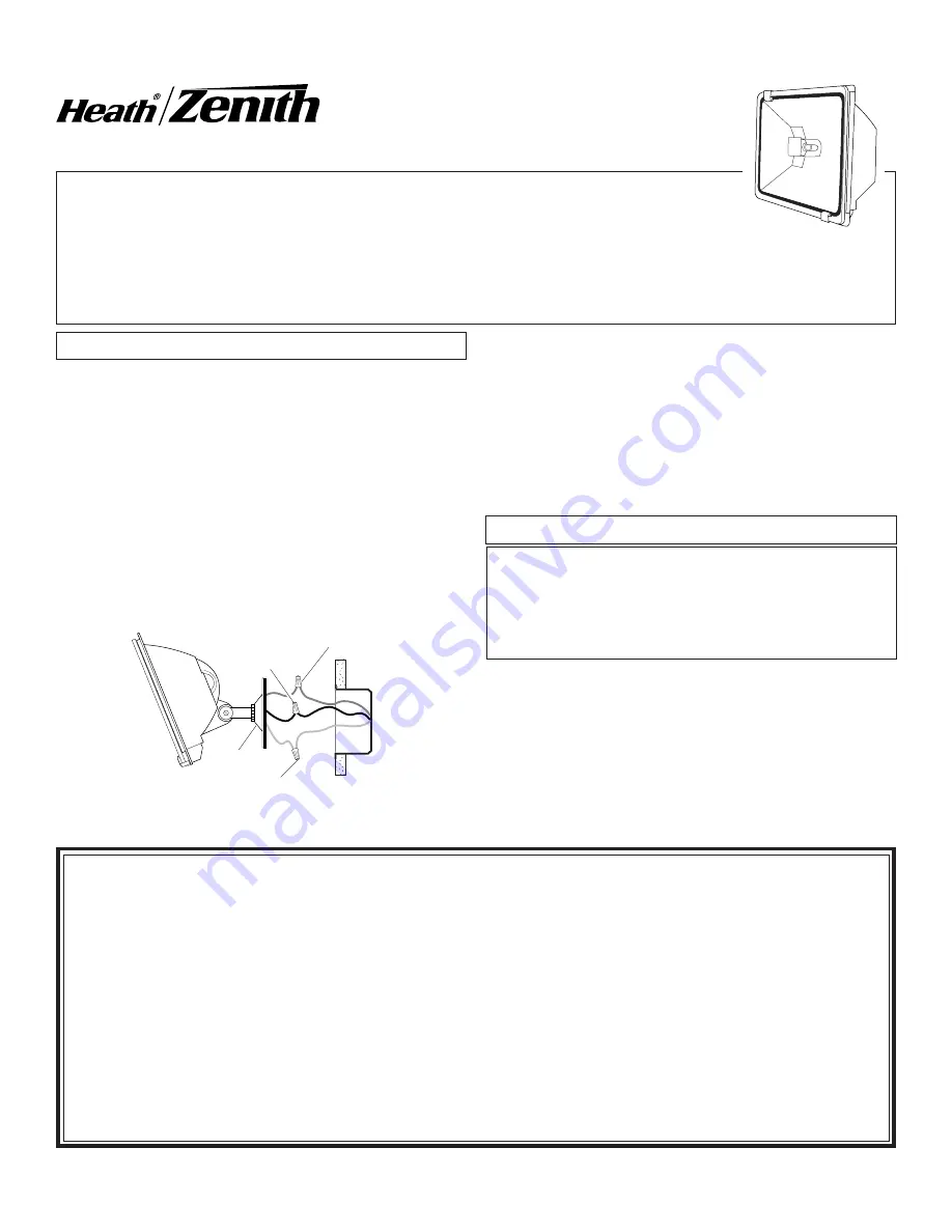 Heath Zenith SL-5505 Manual Download Page 3