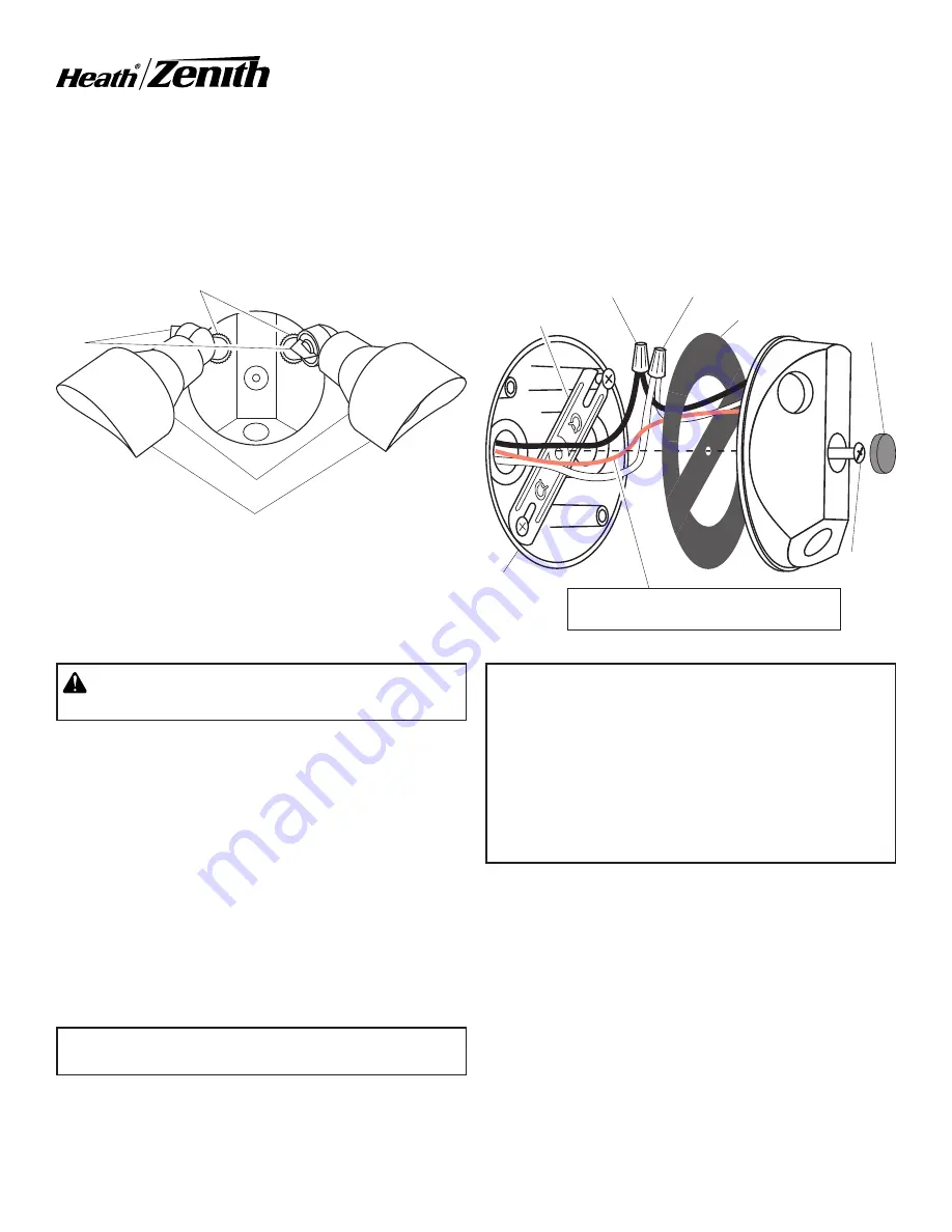 Heath Zenith SL-5592 Скачать руководство пользователя страница 2