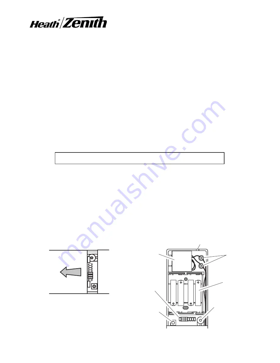 Heath Zenith Weatherproof Long Range Wireless Chime with Chime Extender 598-1125-02 Скачать руководство пользователя страница 15