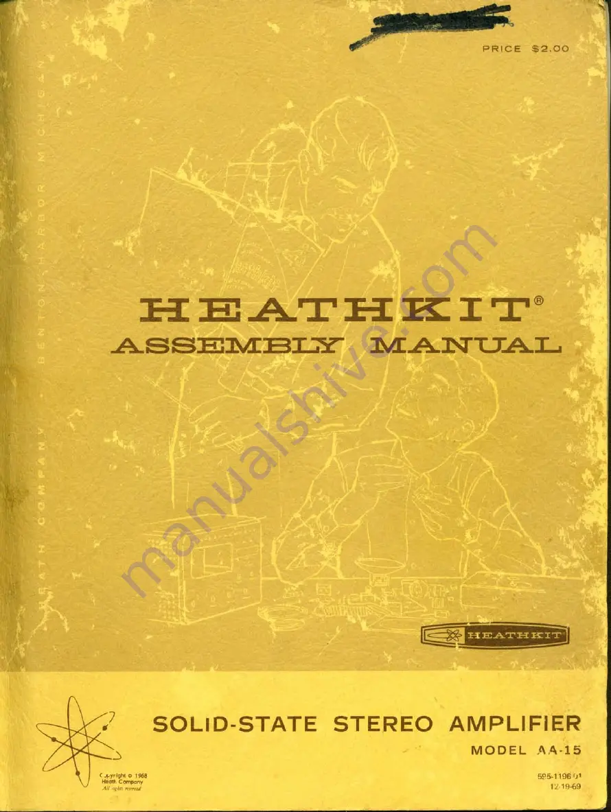 Heathkit AA-15 Assembly Manual Download Page 1