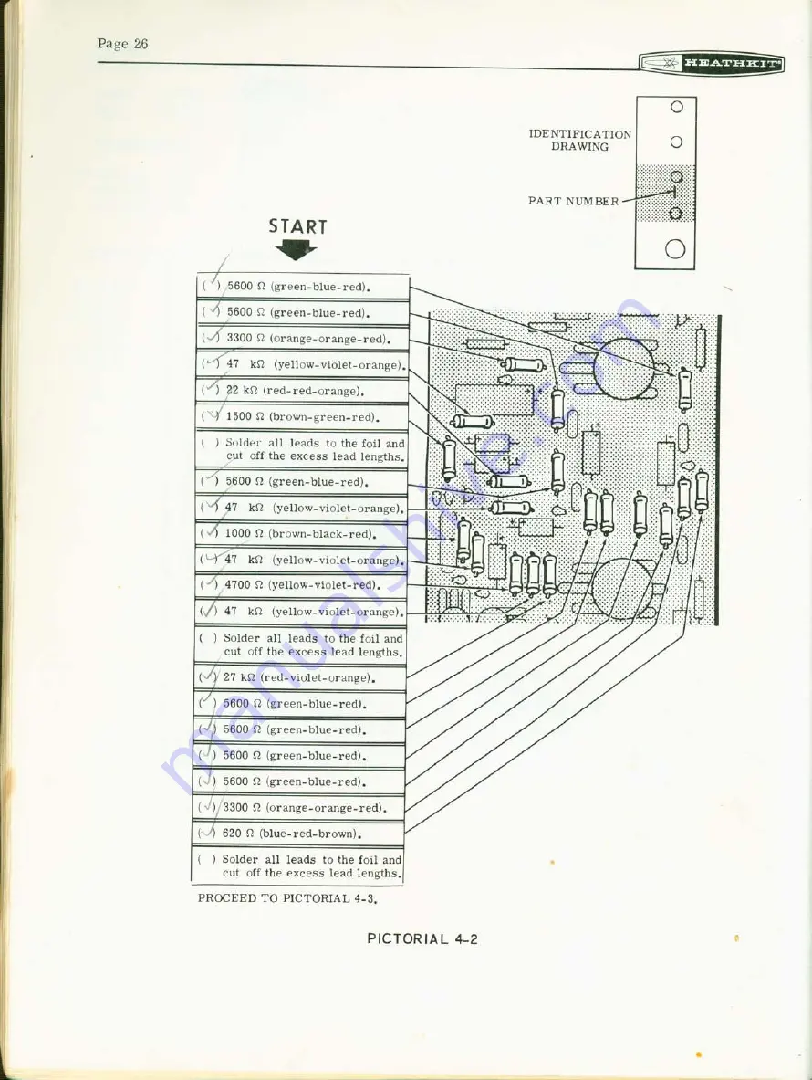 Heathkit AA-15 Assembly Manual Download Page 26