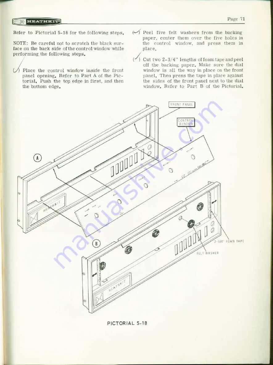 Heathkit AA-15 Assembly Manual Download Page 88