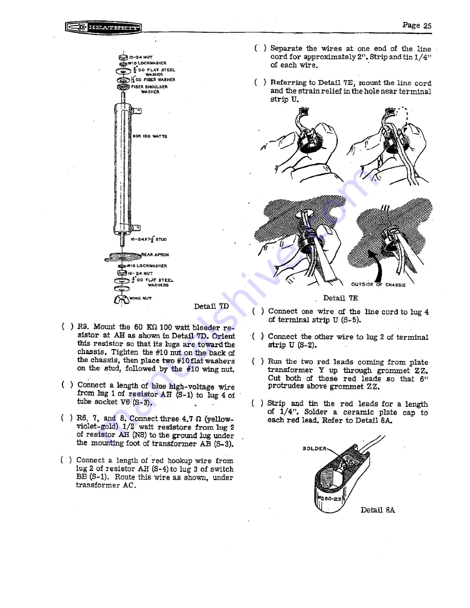 Heathkit Heathkit HA-10 Скачать руководство пользователя страница 33