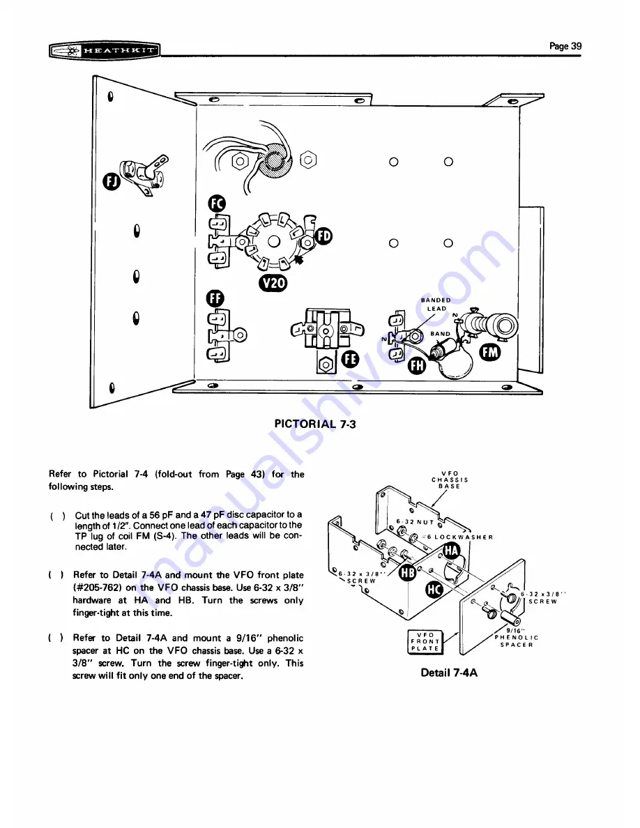 Heathkit HW-101 User Manual Download Page 44