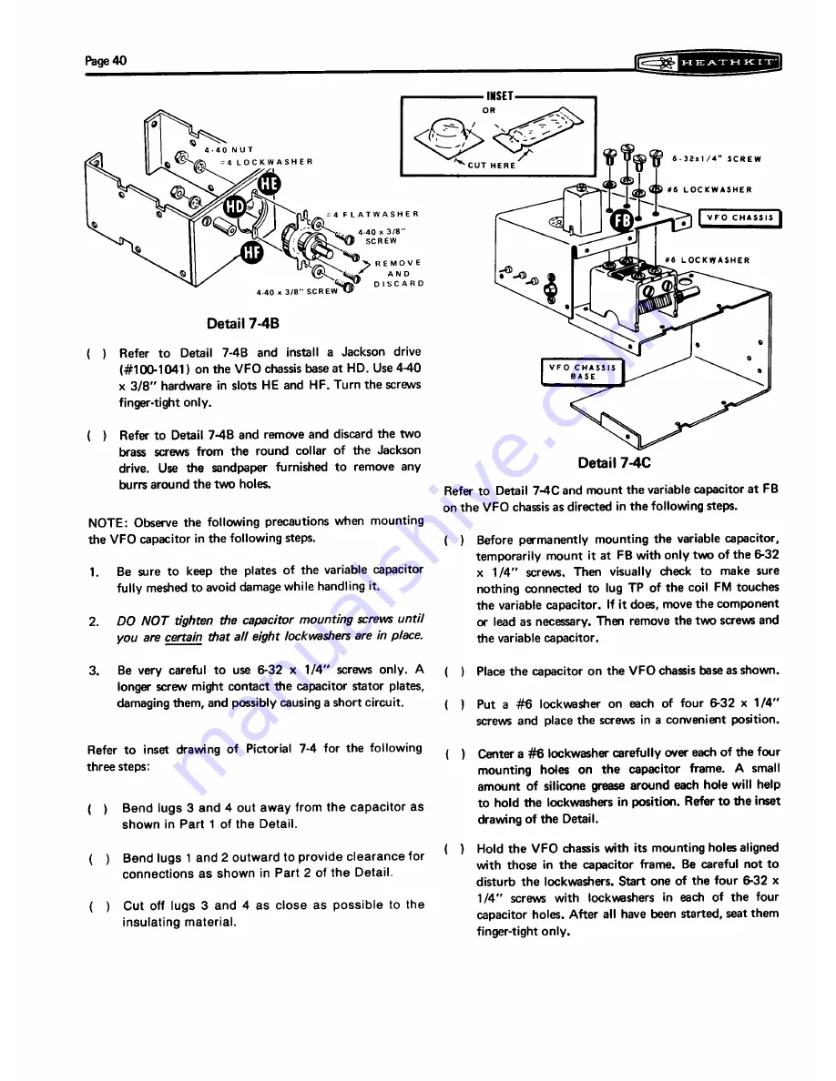 Heathkit HW-101 Скачать руководство пользователя страница 45