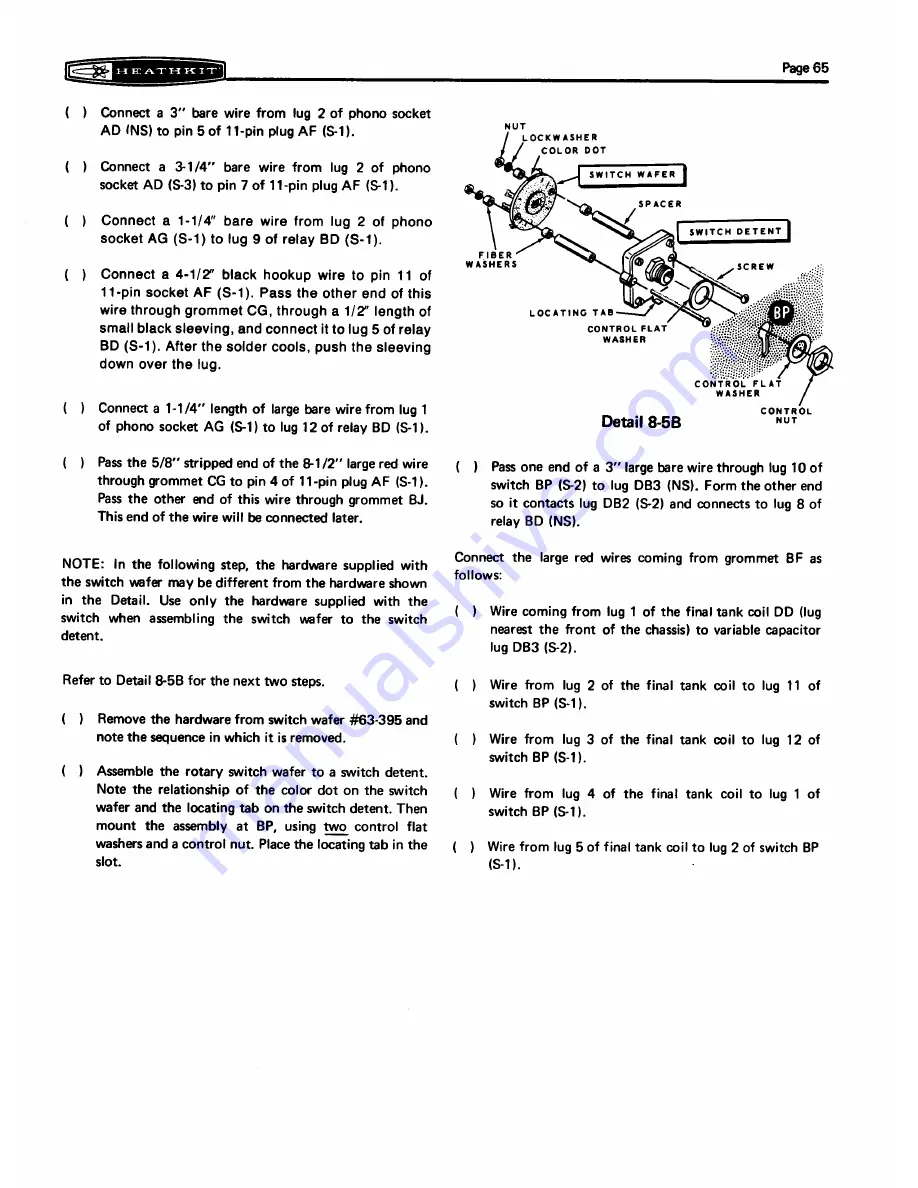 Heathkit HW-101 User Manual Download Page 82