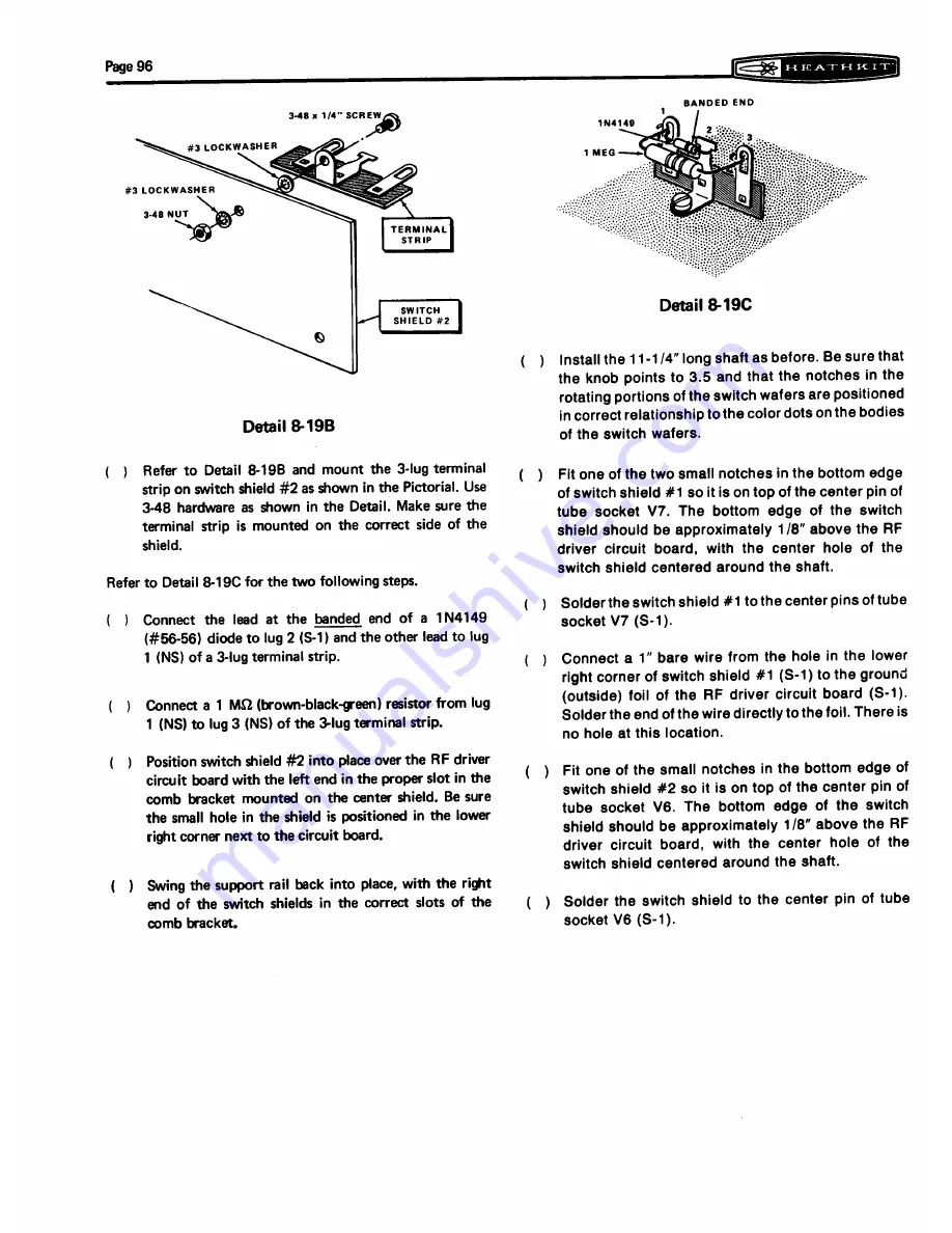 Heathkit HW-101 User Manual Download Page 125