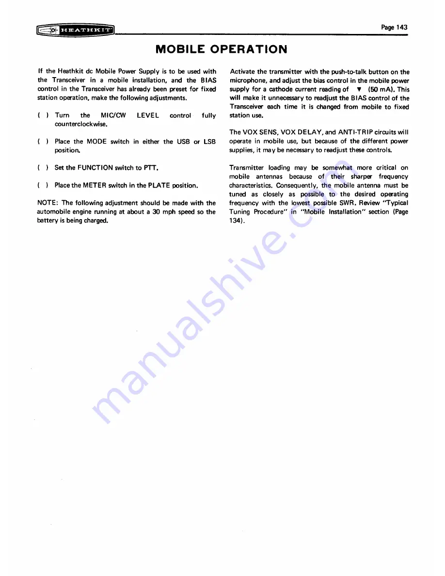 Heathkit HW-101 User Manual Download Page 178