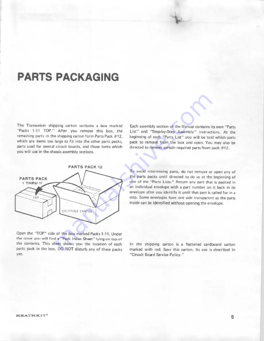 Heathkit HW-104 Скачать руководство пользователя страница 7