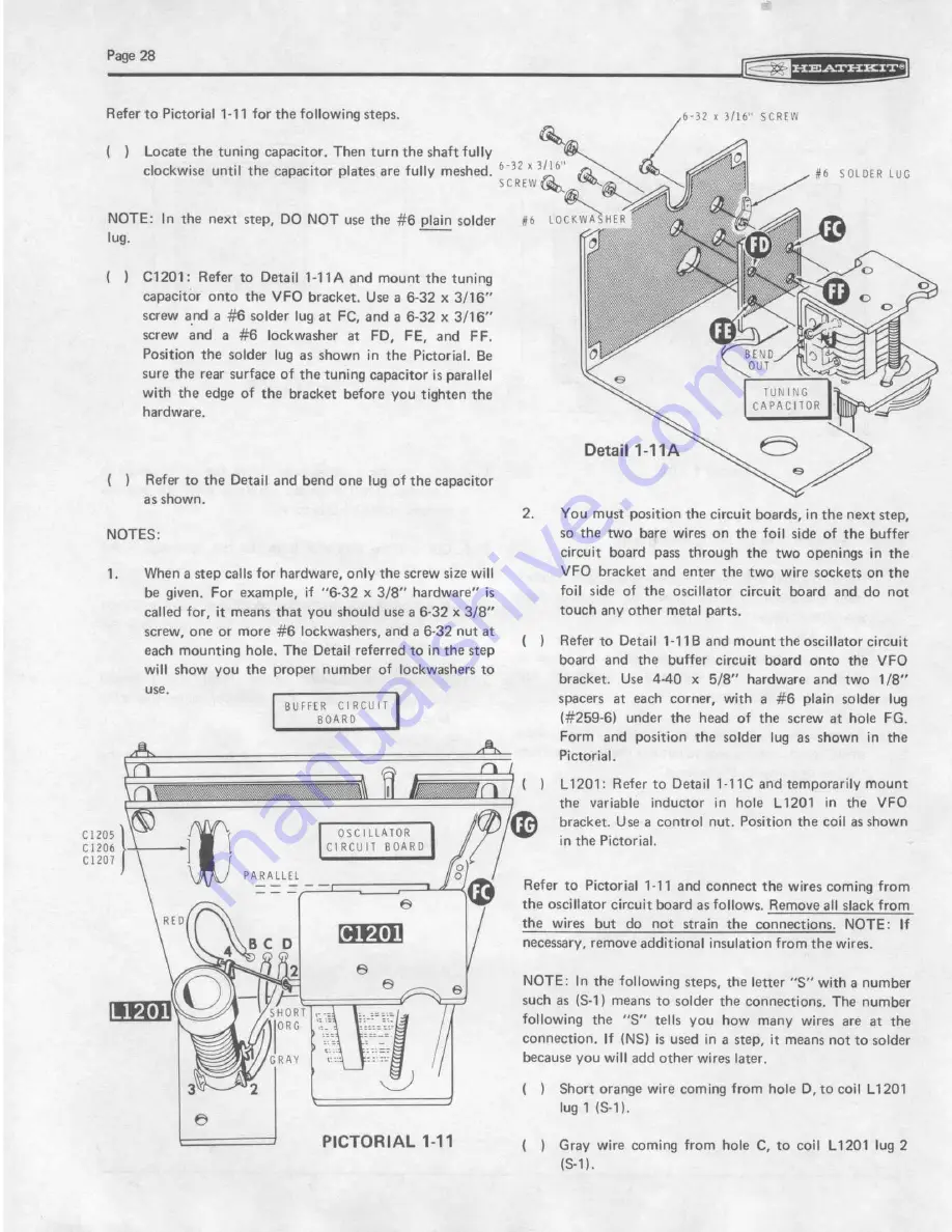 Heathkit HW-104 Скачать руководство пользователя страница 30