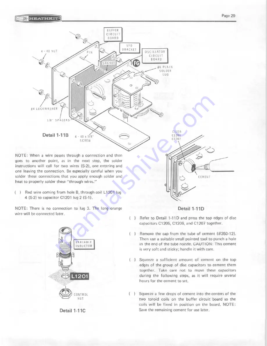 Heathkit HW-104 Скачать руководство пользователя страница 31