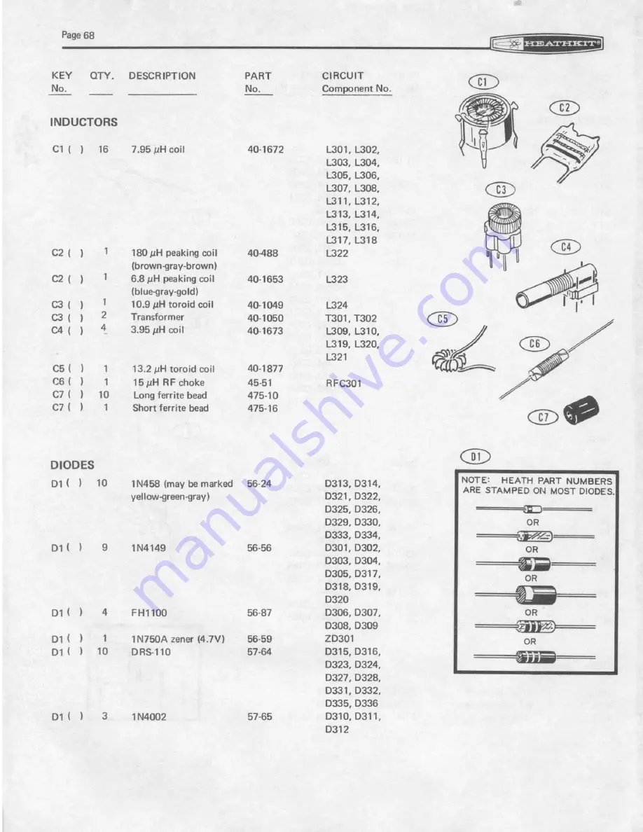 Heathkit HW-104 Скачать руководство пользователя страница 70