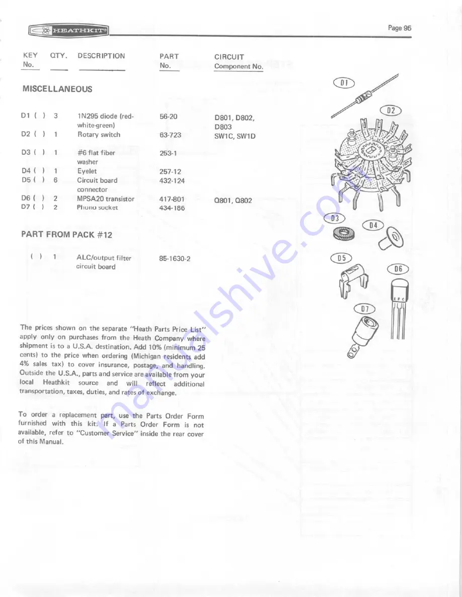 Heathkit HW-104 Скачать руководство пользователя страница 97