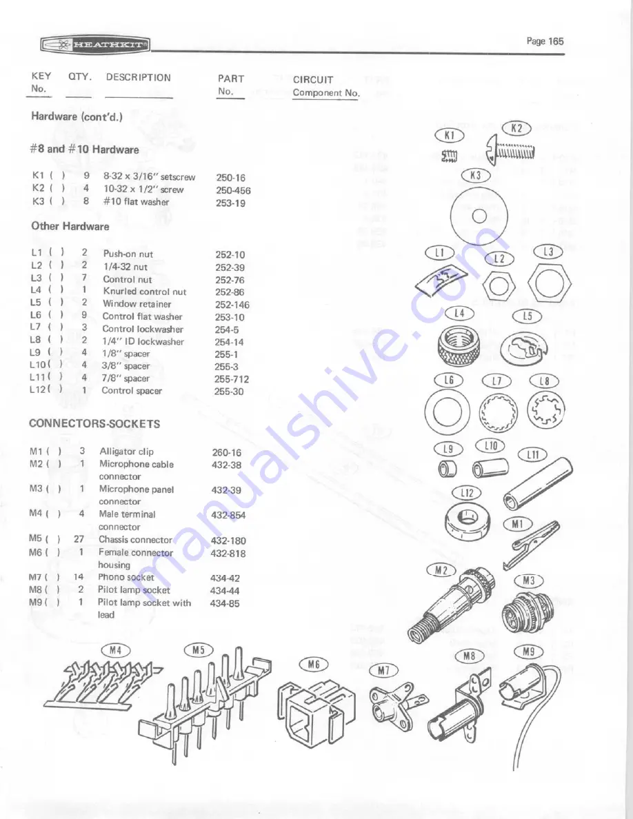 Heathkit HW-104 Manual Download Page 167