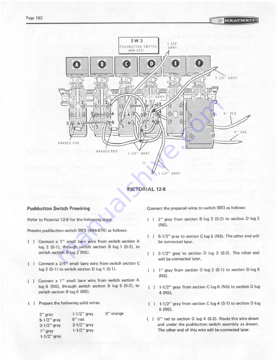 Heathkit HW-104 Manual Download Page 184