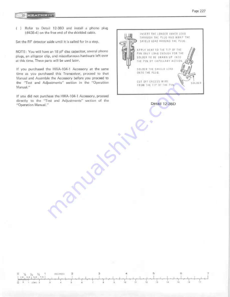 Heathkit HW-104 Скачать руководство пользователя страница 229