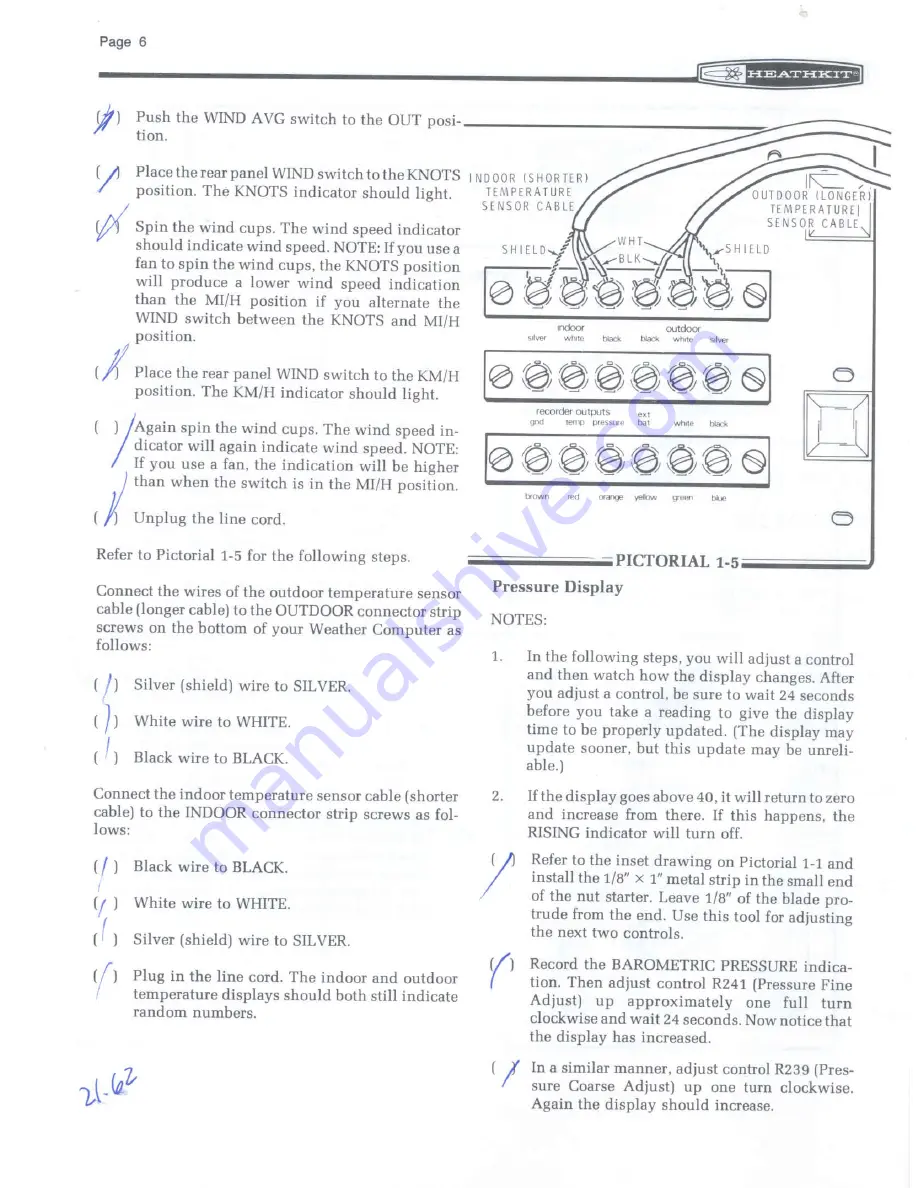 Heathkit ID-4001 Manual Download Page 8