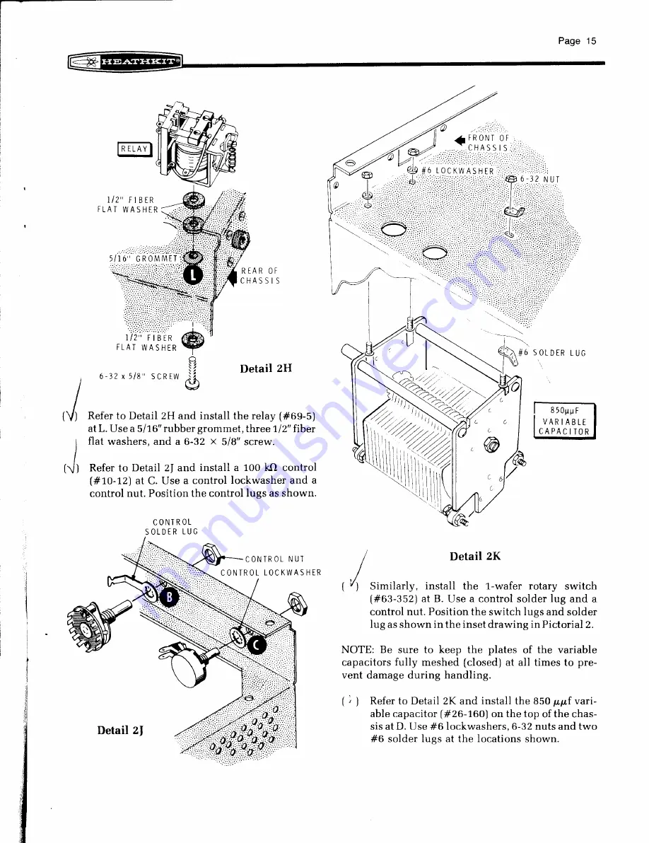 Heathkit SB-201 User Manual Download Page 16