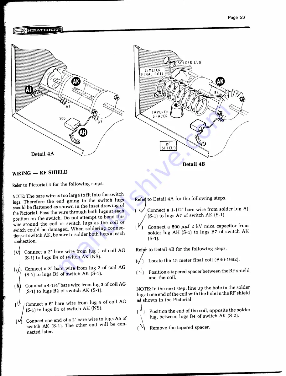 Heathkit SB-201 User Manual Download Page 24