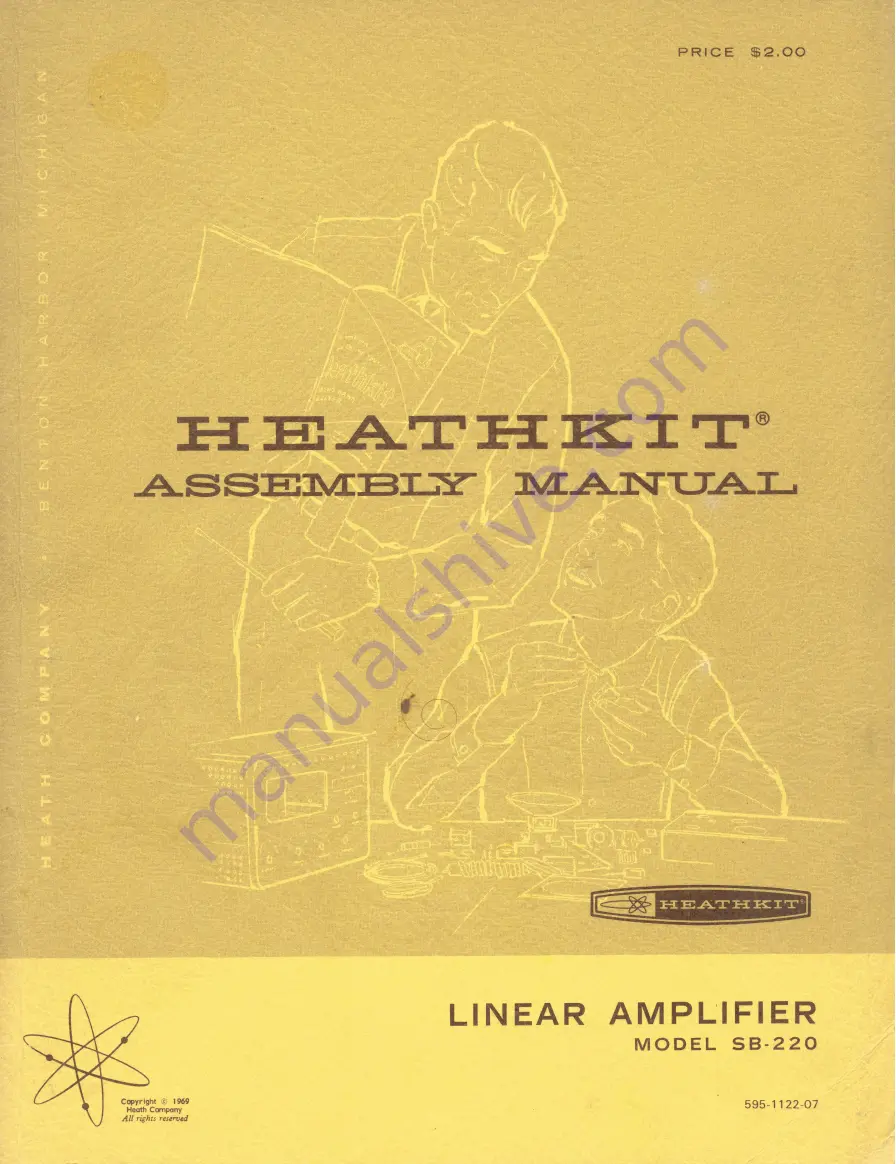 Heathkit SB-220 Assembly And Operation Manual Download Page 2