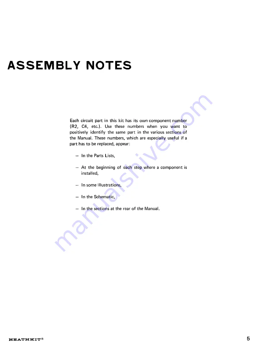 Heathkit SB-230 Assembly And Operation Manual Download Page 7