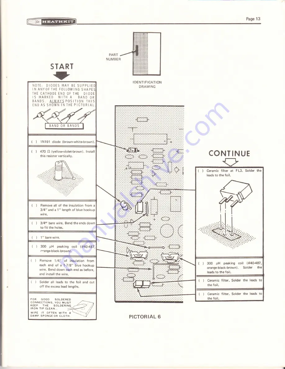 Heathkit SW-717 Assembly Download Page 13