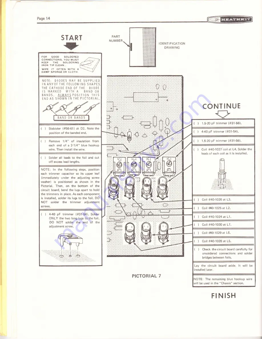 Heathkit SW-717 Скачать руководство пользователя страница 14