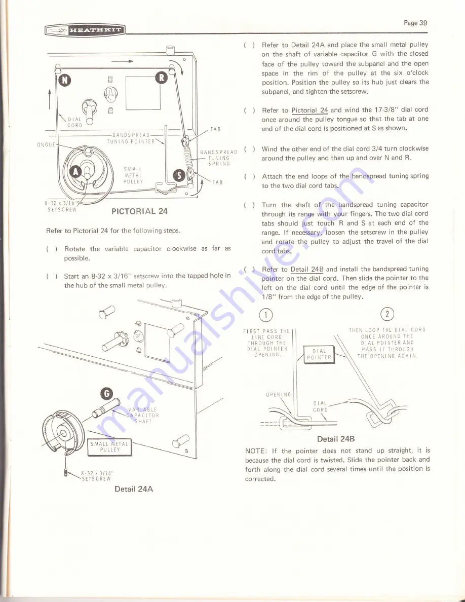 Heathkit SW-717 Скачать руководство пользователя страница 39