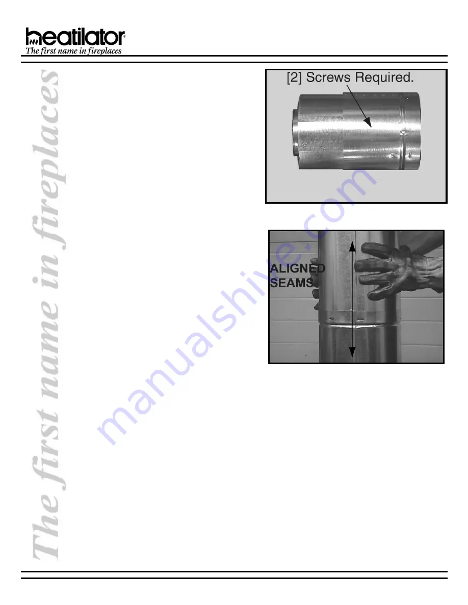 Heatiator BCDV36 Installation And Operating Instructions Manual Download Page 14