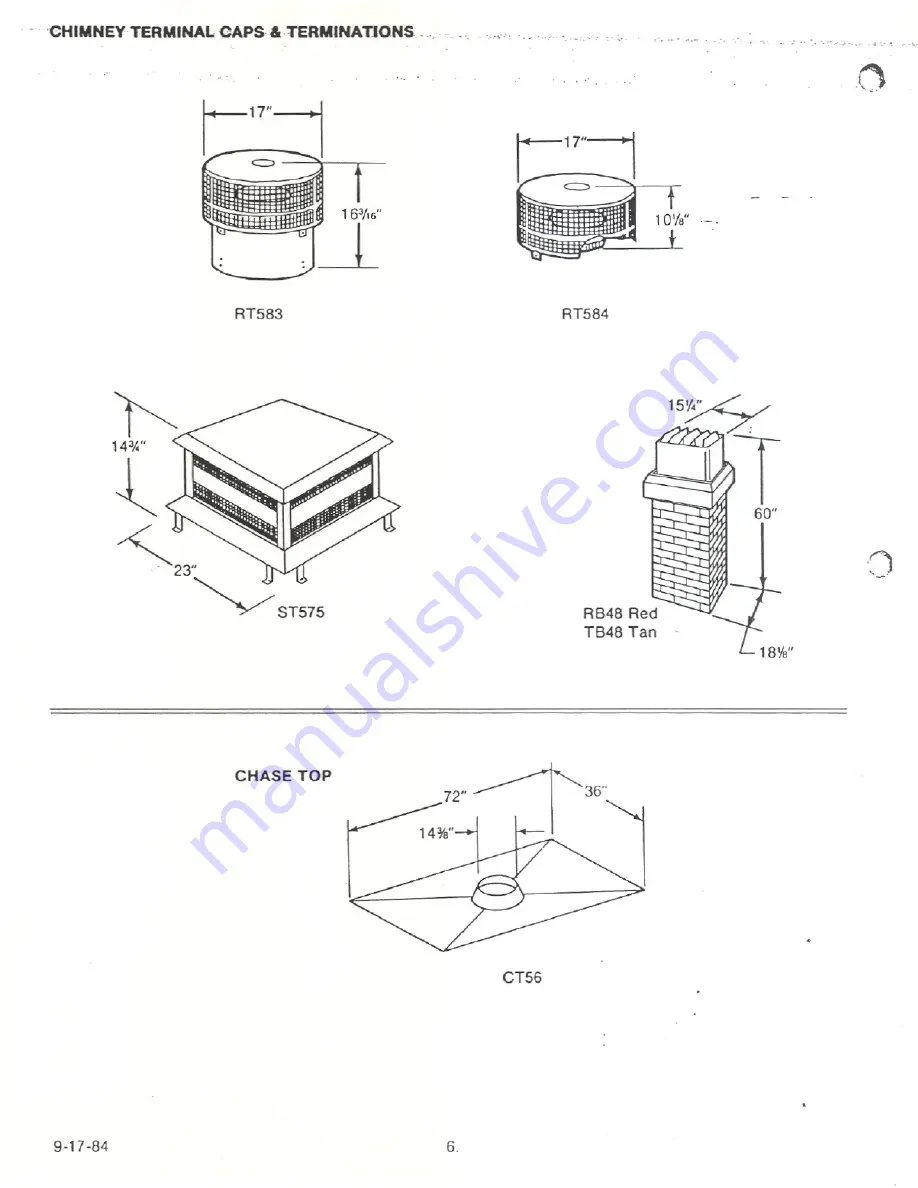 Heatiator BH42A Installation Instructions Manual Download Page 6