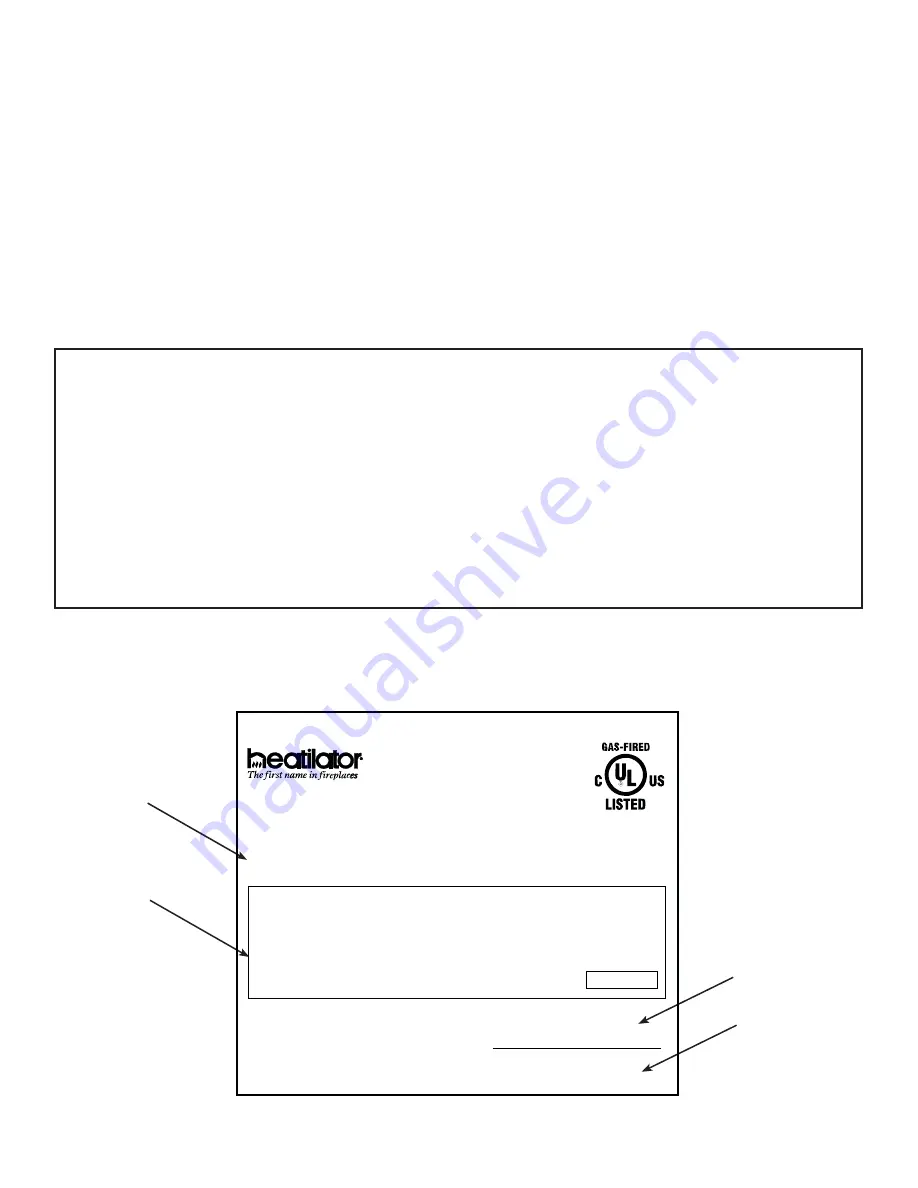 Heatiator IDV4833IH Скачать руководство пользователя страница 2