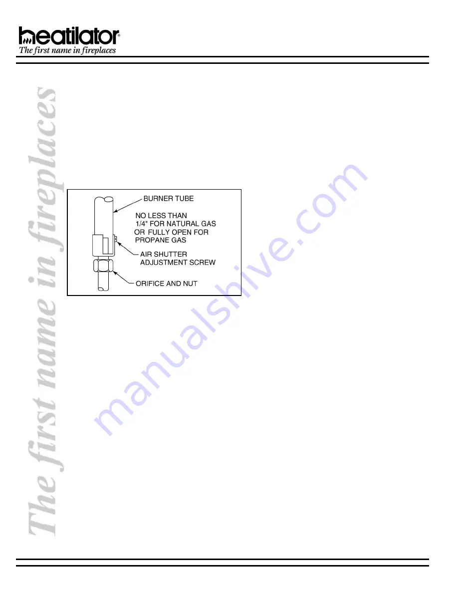 Heatilator NASIM Manual Download Page 18