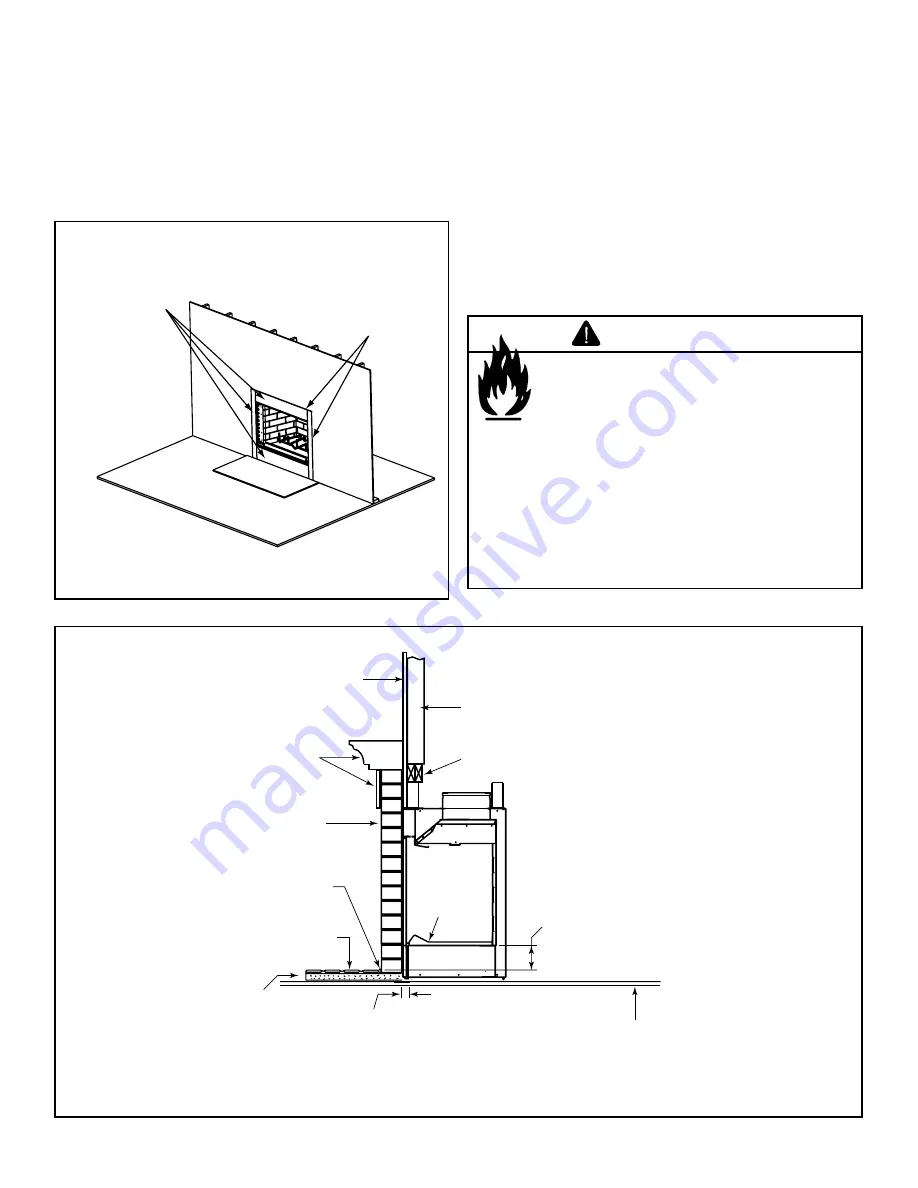 Heatilator Wood Burning Fireplace EL36 Series Owner'S Manual Download Page 30