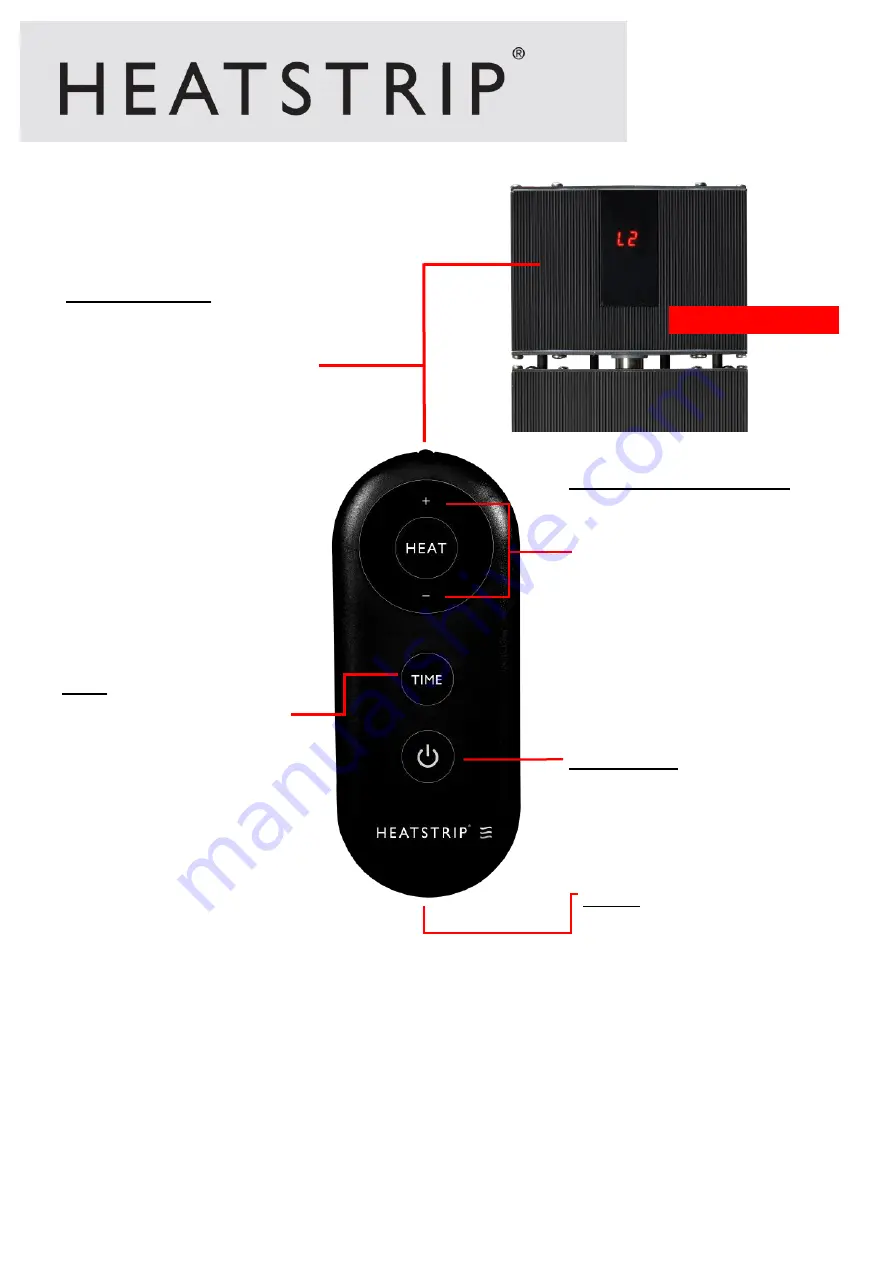 HEATSTRIP TG2200RB Product Installation Manual Download Page 4