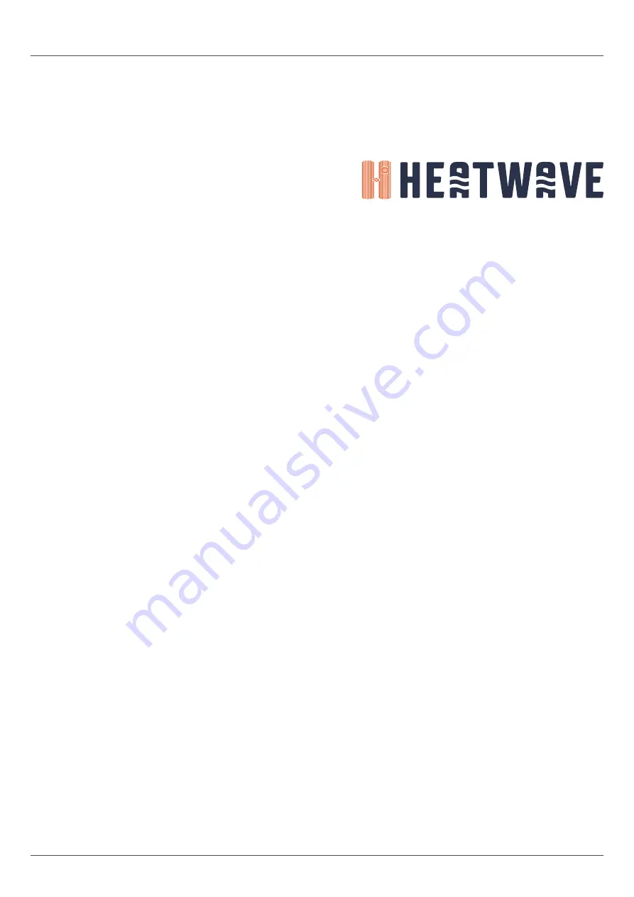 Heatwave Pro Line 1000 Скачать руководство пользователя страница 3