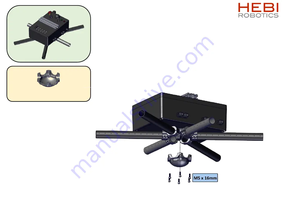 HEBI Robotics Hexapod R Series Assembly Instructions Manual Download Page 8