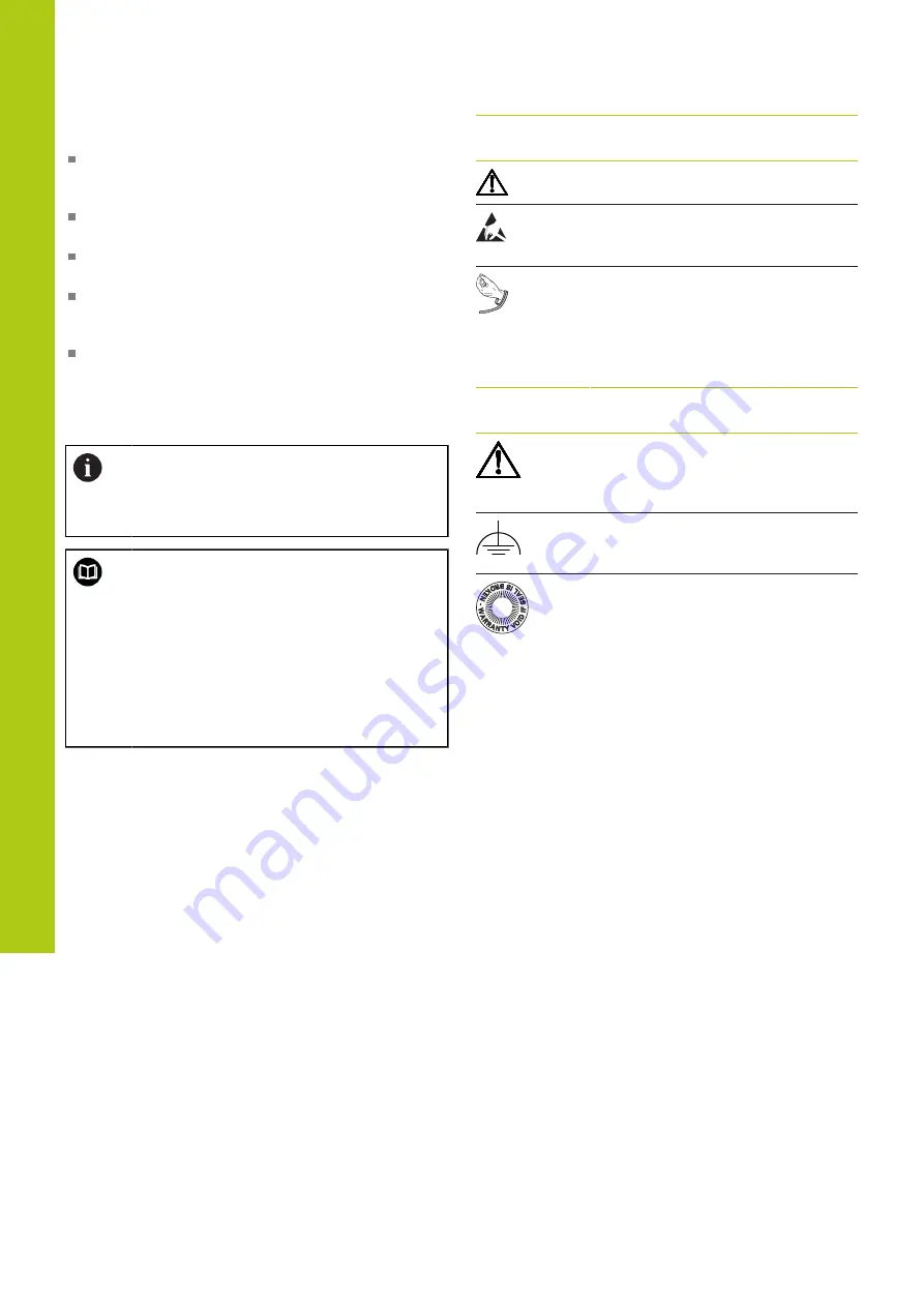 HEIDENHAIN QUADRA-CHEK 30*4 Installation Instructions Manual Download Page 114