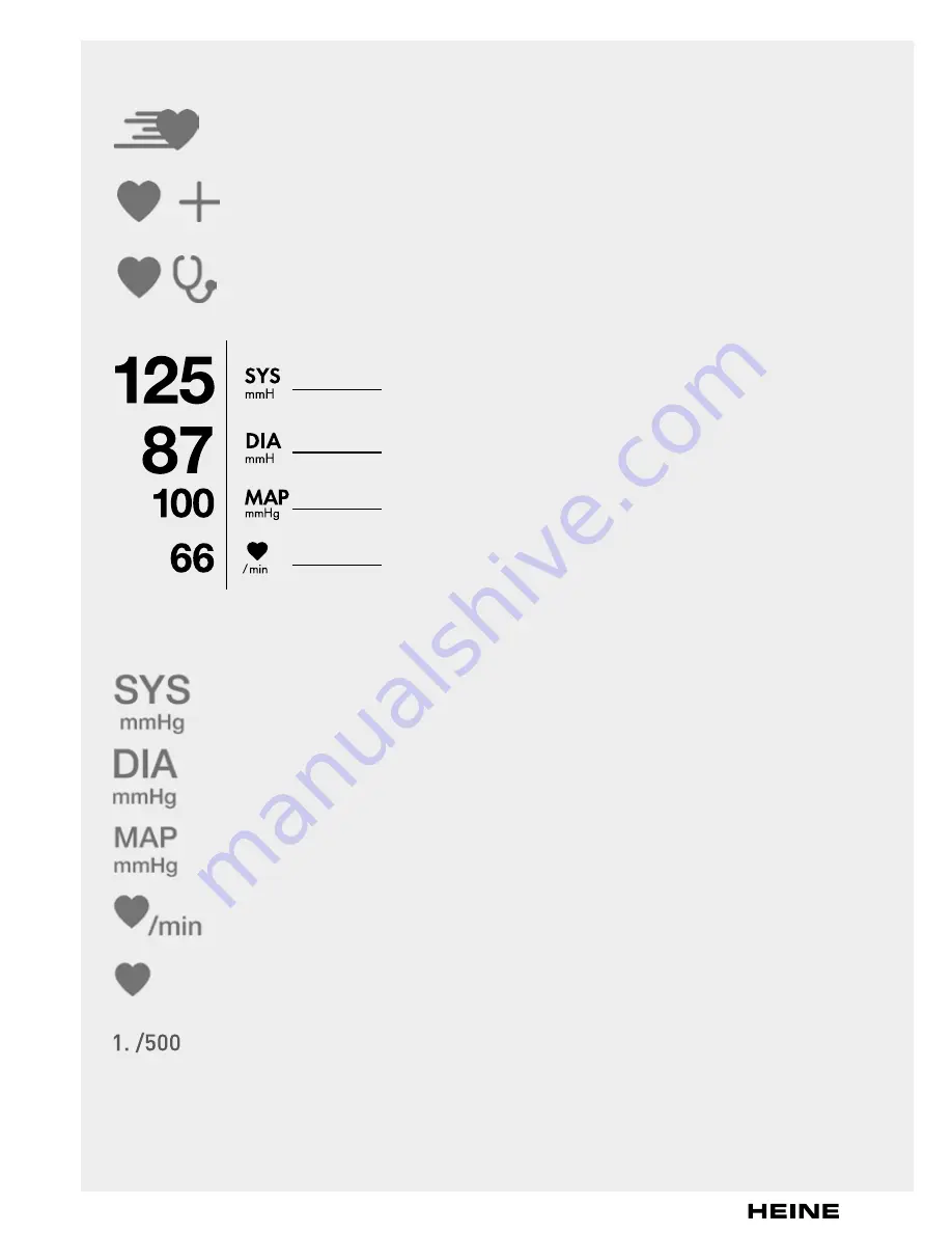 HEINE EN200 BP Instructions For Use Manual Download Page 206