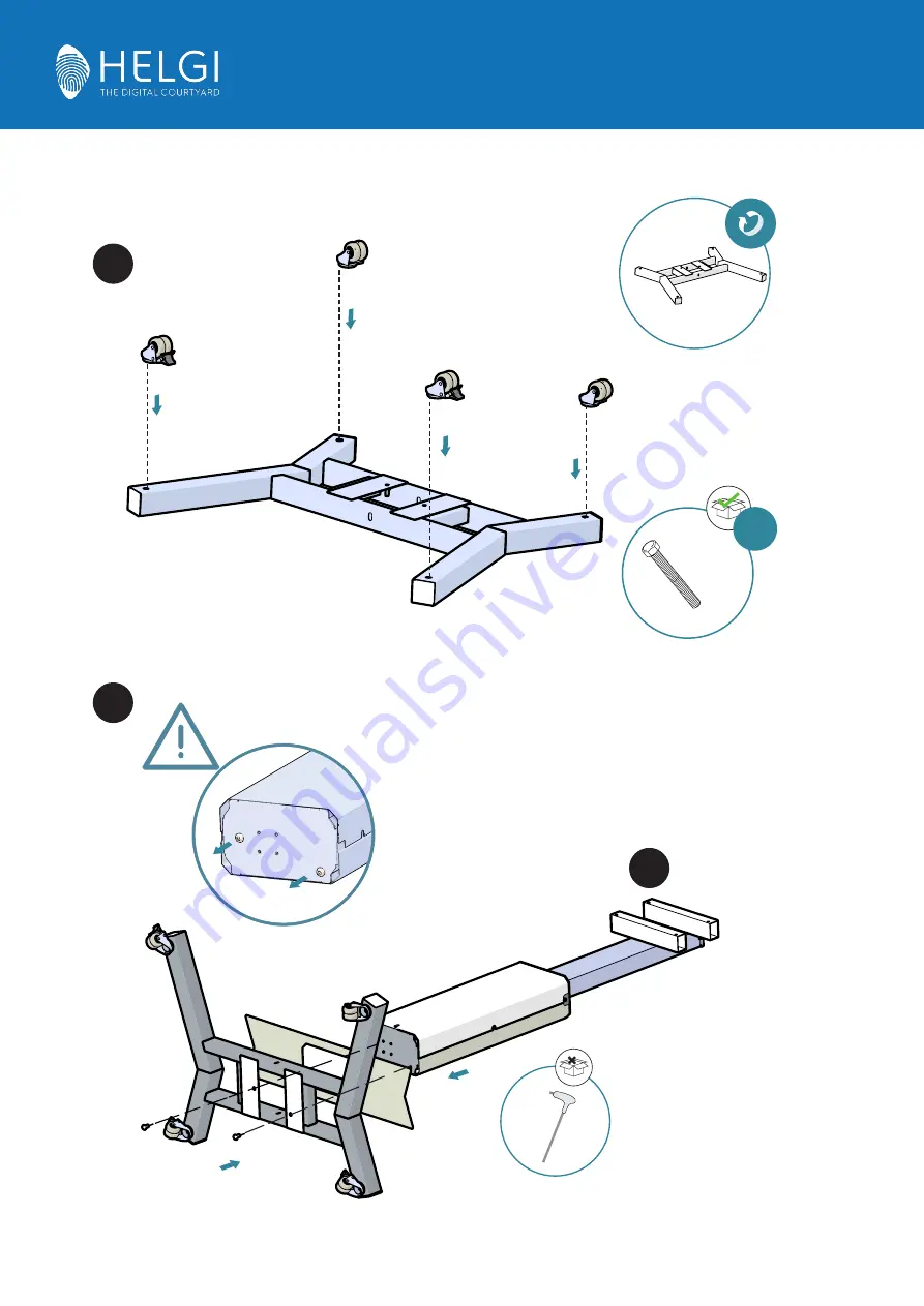 HELGI HLGMOVMIFMOTMNZR Assembling Manual Download Page 3