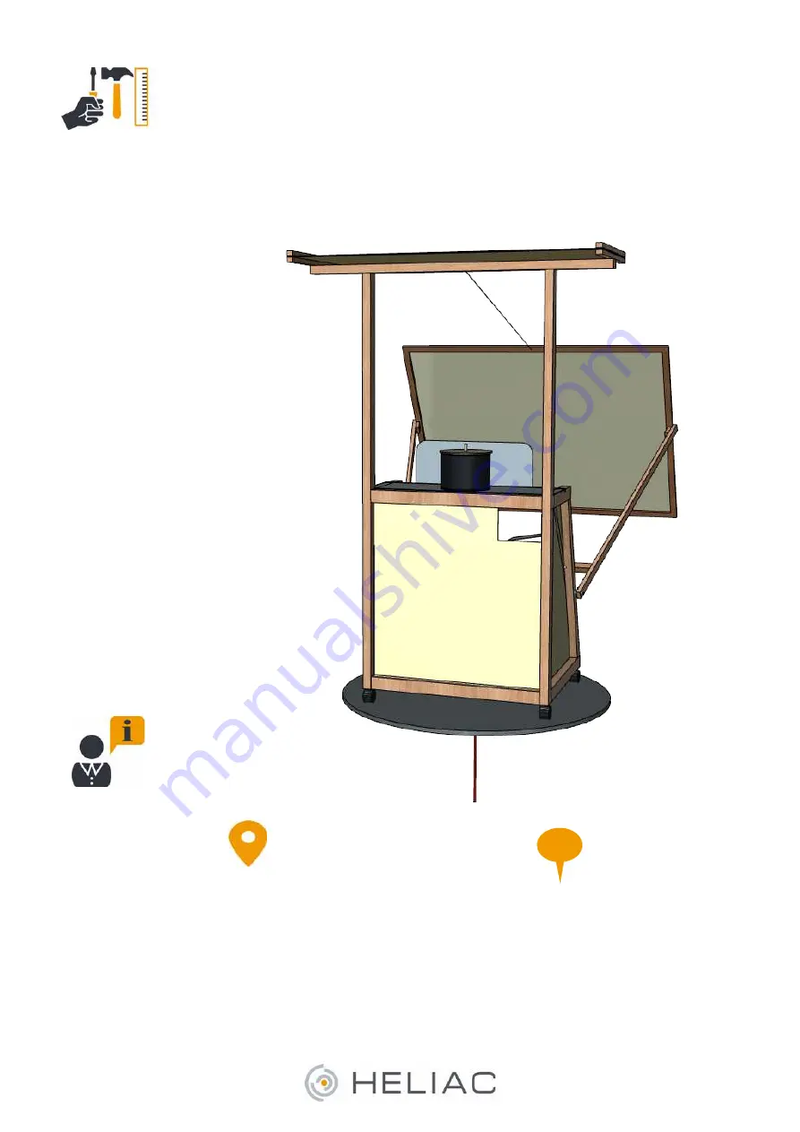 Heliac Solar Cooker Assembly Manual Download Page 18