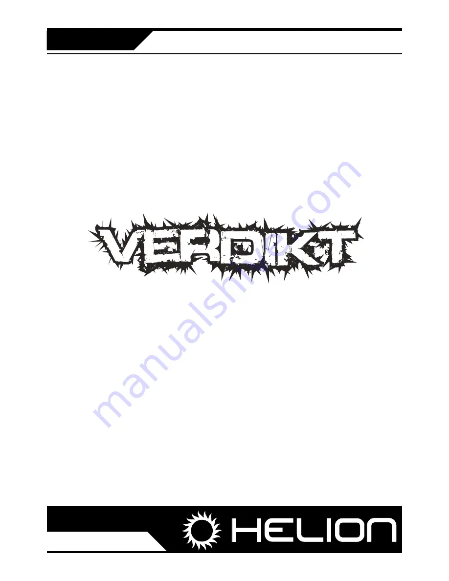 Helion Verdikt Owner'S Manual Download Page 24