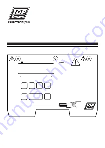 HellermannTyton Top Tronic TIN4D Instruction Manual Download Page 1