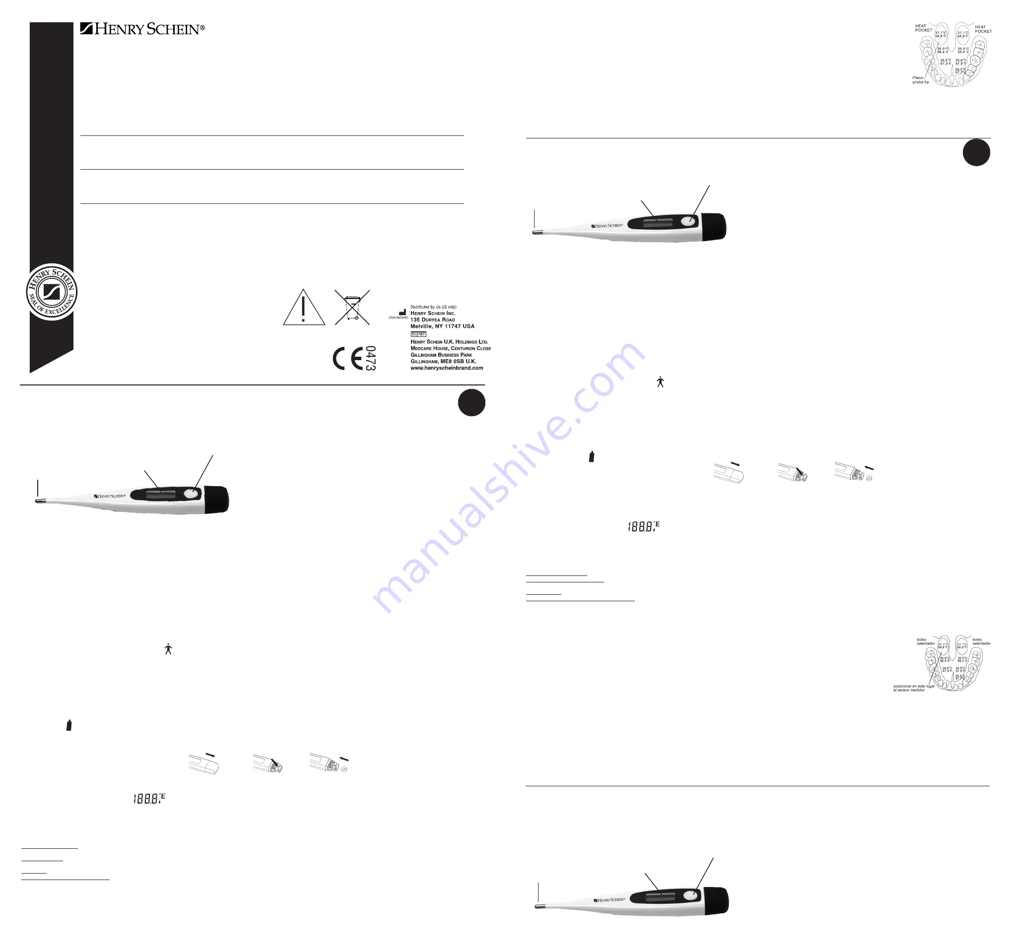 Henry Schein MT-401R Instructions For Use Download Page 1