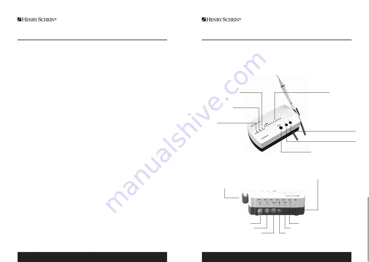 Henry Schein PS1 Operating Manual Download Page 10